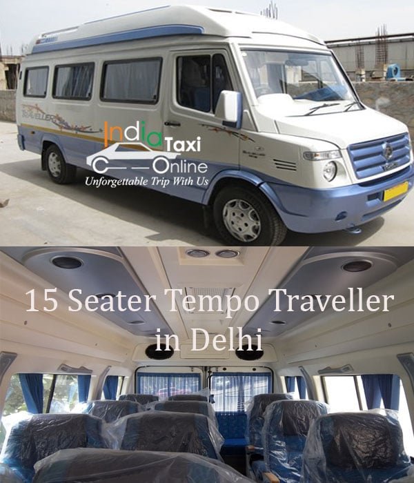 15-Seater Tempo Traveller in delhi