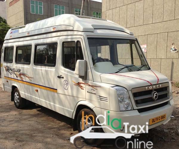 Tempo Traveller on rent in Delhi